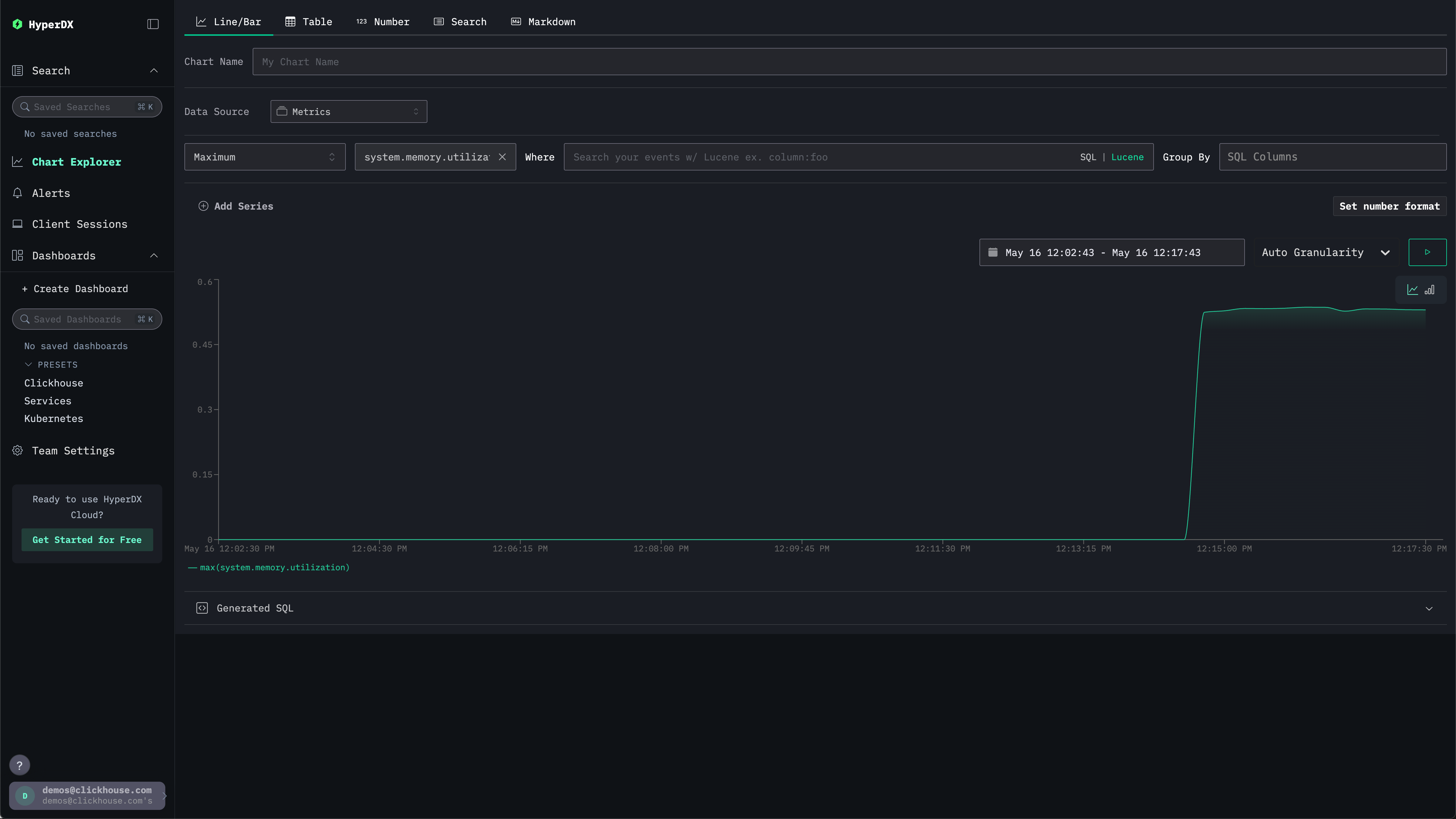 Использование памяти во времени
